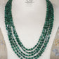 Natural Green Quartz And Pearl gemstone Beads Necklace Jewelry