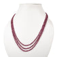 Natural Pink Tourmaline Gemstone Beads Necklace Jewelry