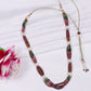 Natural Multi Tourmaline Gemstone Beads Necklace Jewelry