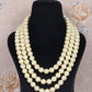 Pearl Gemstone Beads Necklace Jewelry