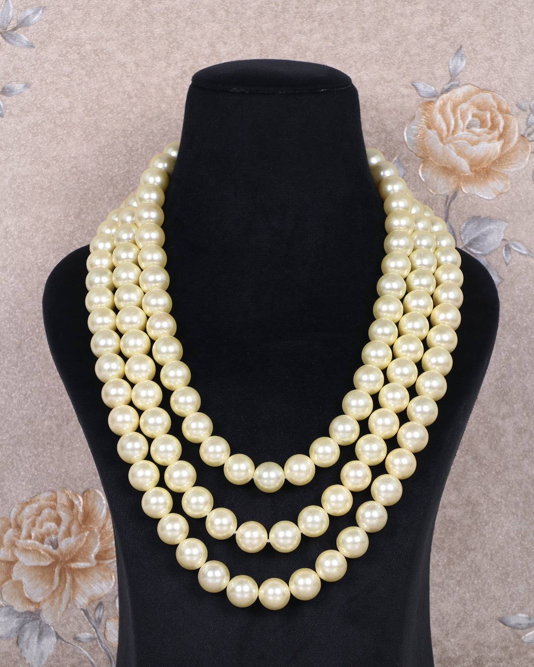 Pearl Gemstone Beads Necklace Jewelry