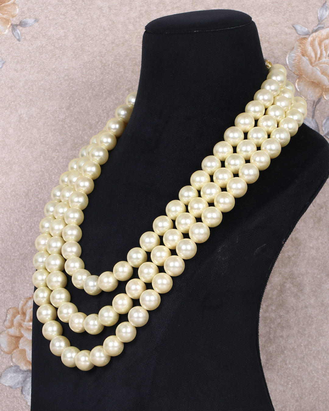 Pearl Gemstone Beads Necklace Jewelry