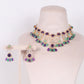 925 Silver Multi Color Necklace Jewelry
