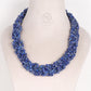 Natural Lapis Lazuli Gemstone Beads Necklace Jewelry