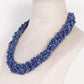 Natural Lapis Lazuli Gemstone Beads Necklace Jewelry