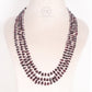 Natural Garnet Gemstone Beads Necklace Jewelry