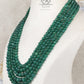 Natural Green Aventurine Quartz Gemstone Beads Necklace Jewelry