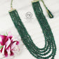 Natural Green Aventurine Quartz Gemstone Beads Necklace Jewelry