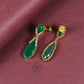 925 Silver Emerald earrings