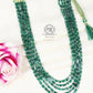 Green Quartz And Pearl gemstone Beads Necklace Jewelry