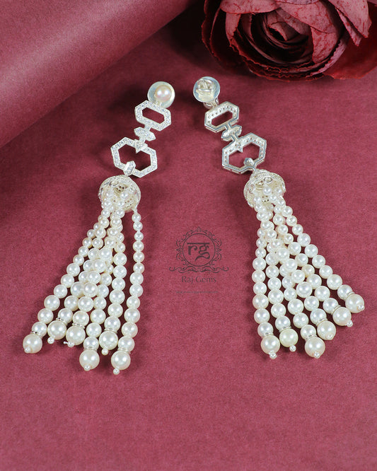 925 Silver Tassel Earrings