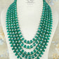 Natural Green Onyx Gemstone Beads Necklace Jewelry