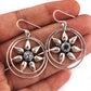 925 Sterling Silver Natural Blue Topaz  Gemstone Earring Jewelry