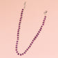 Natural Amethyst Gemstone Drops Beaded Necklace