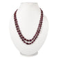 Natural Ruby Gemstone Beads Necklace